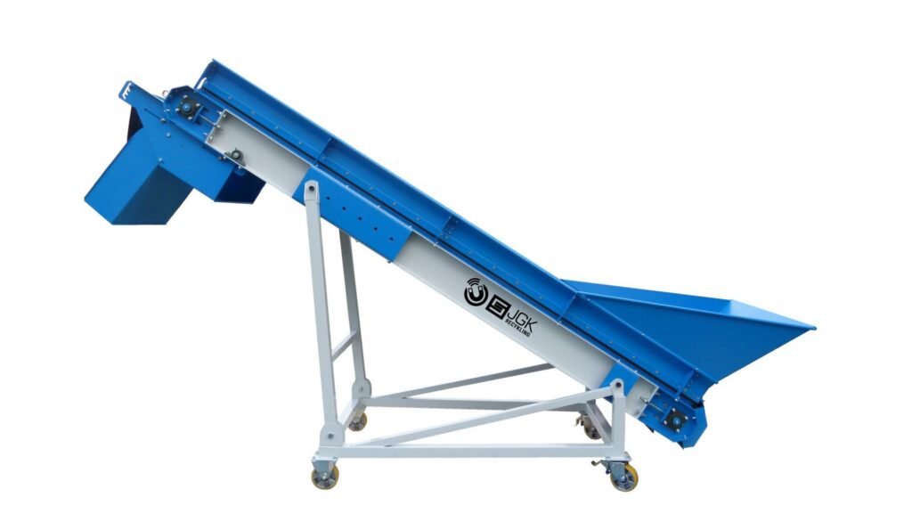 Przenośnik taśmowy z bębnem magnetycznym PTMP 075-350