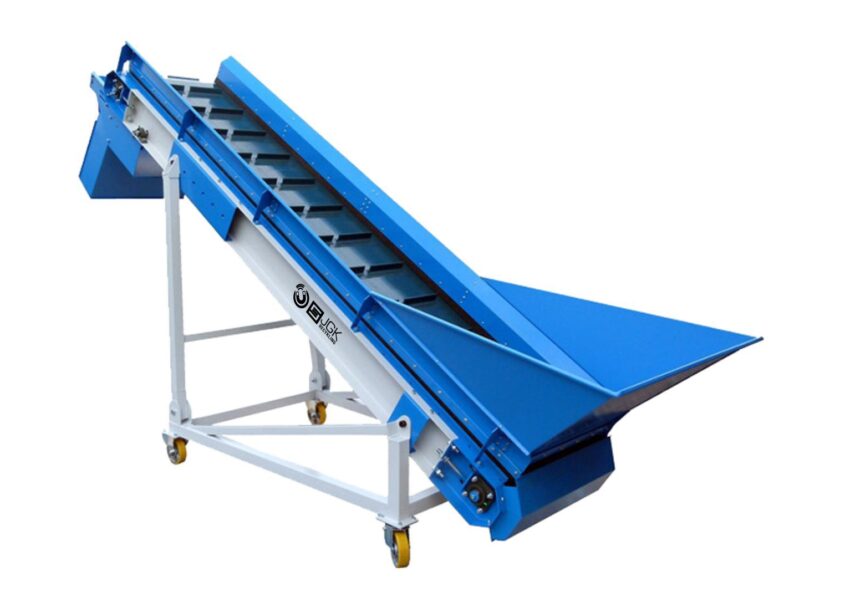 Przenośnik taśmowy z bębnem magnetycznym PTMP 075-350